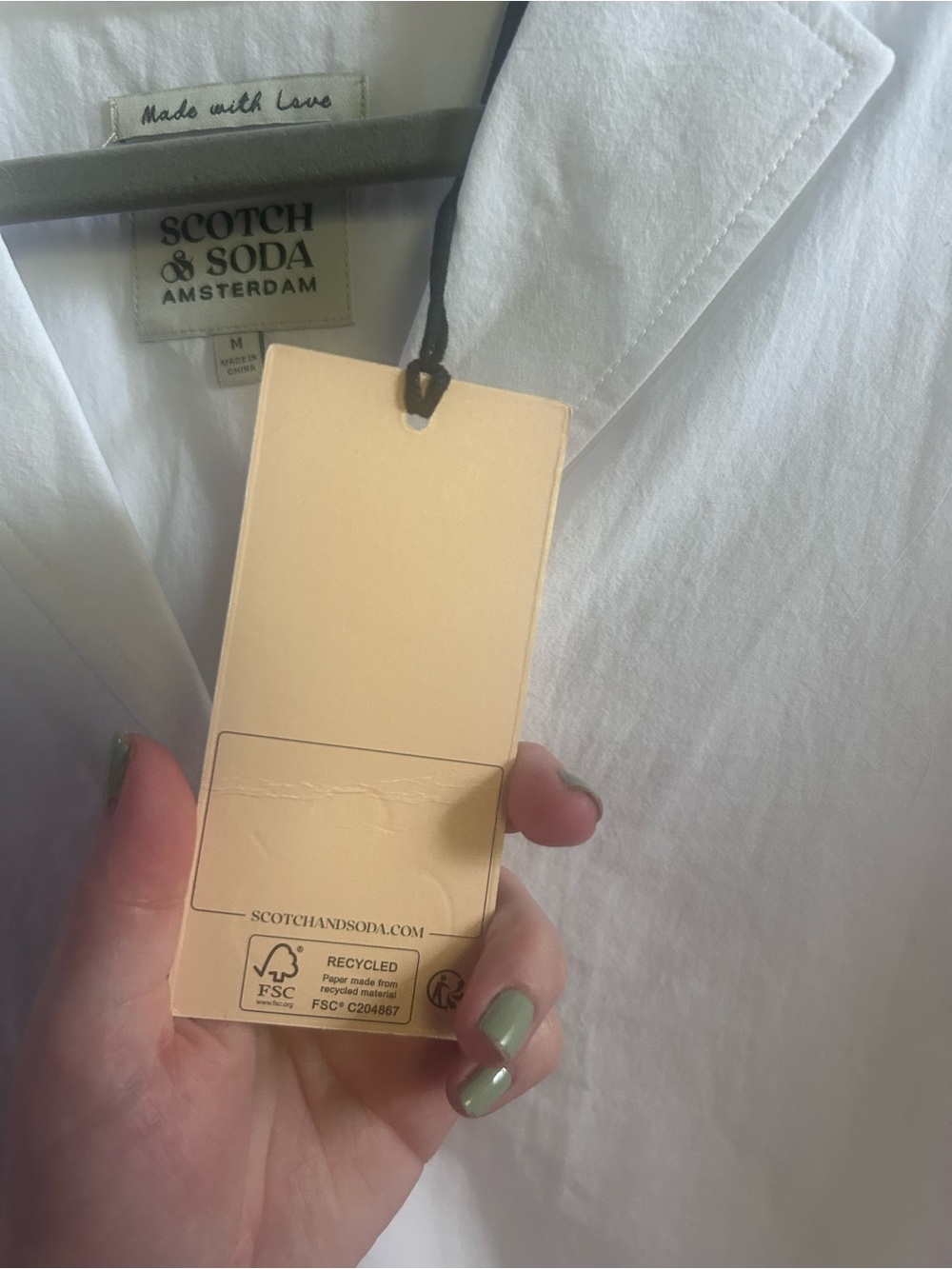 Scotch & soda camp shirt new with tags - Picture 4 of 5